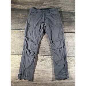 Kuhl Konfidant Air Pants Mens 32 X 32 Grey Vented Knee and Crotch